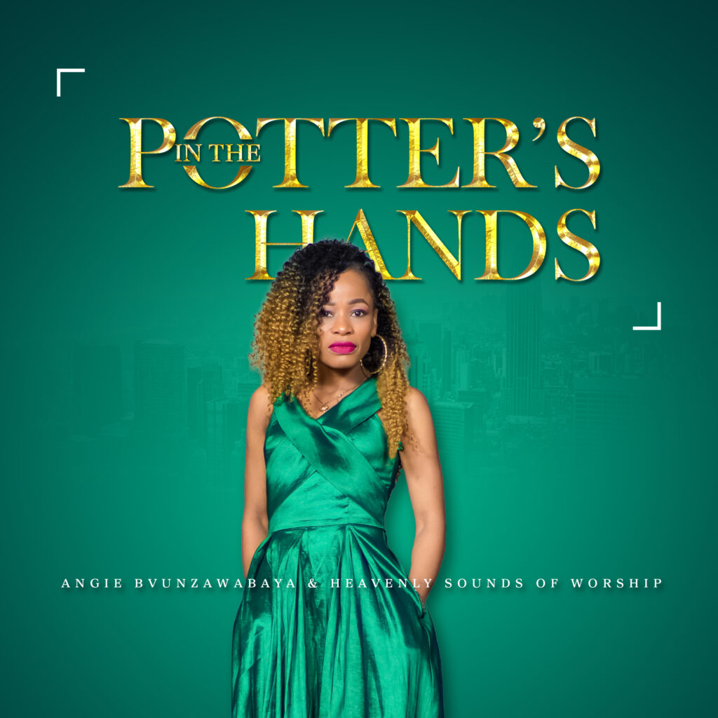 IN THE POTER'S HANDS - ANGIE BVUNZAWABAYA - ALBUM COVER ART